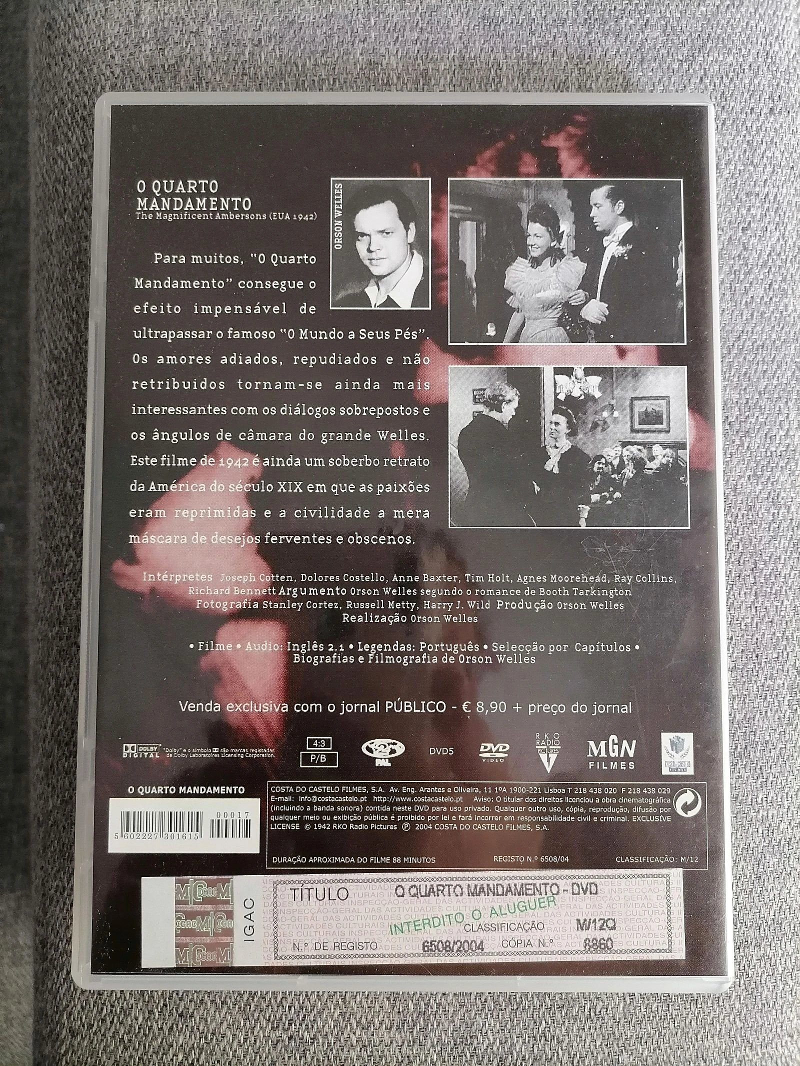 O Quarto Mandamento - The Magnificent Ambersons  – photo 2